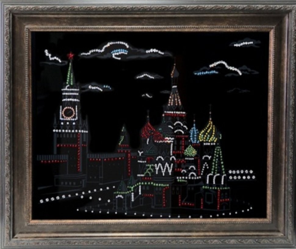 Картина Кремль 1 с кристаллами Swarovski (2089)