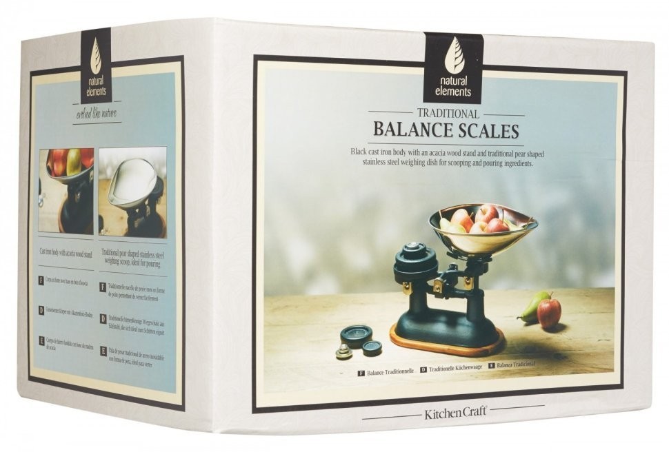 Kitchen Craft Весы кухонные механические NETSCABLK