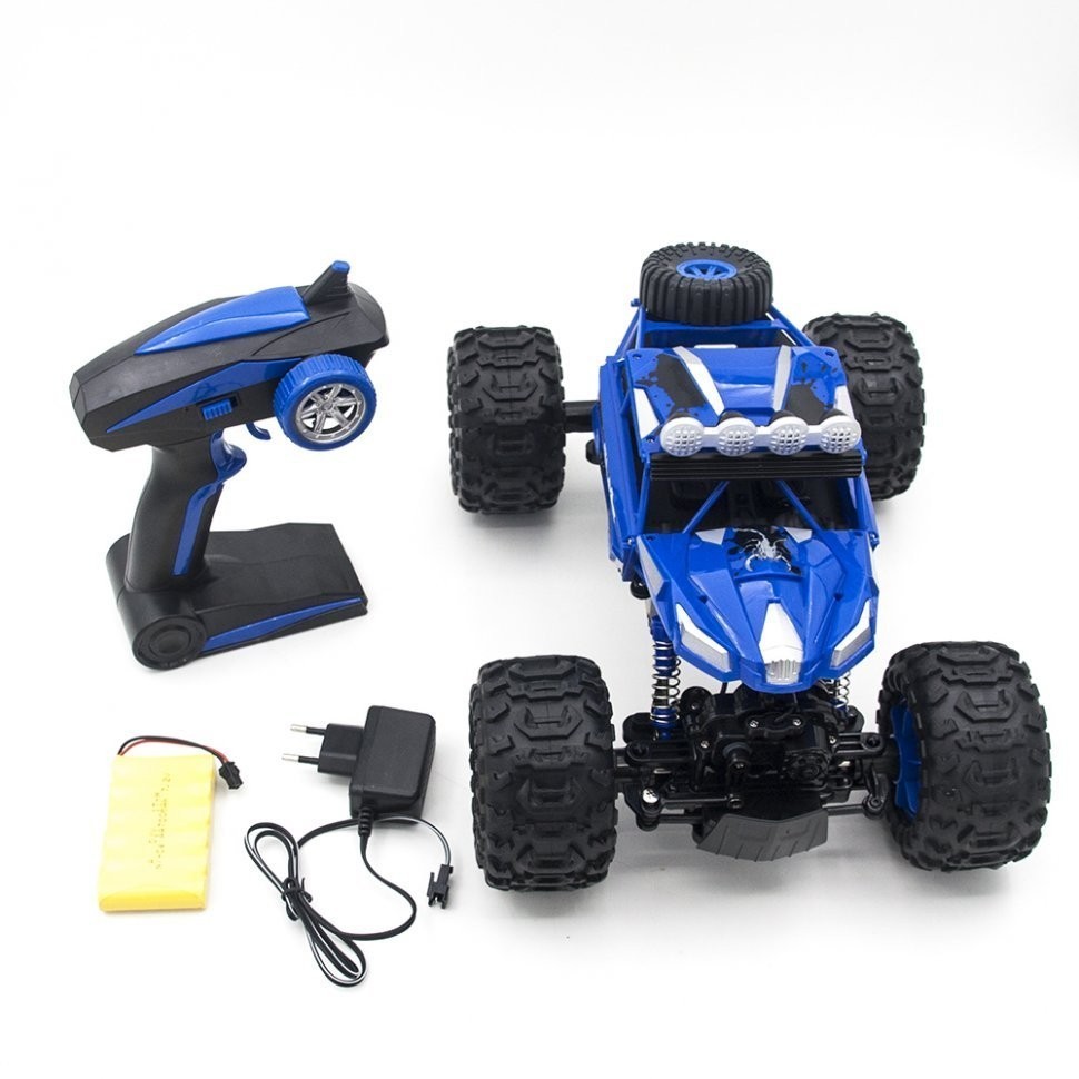 Радиоуправляемый синий краулер амфибия Zegan 1:12 (ZG-C1221W)