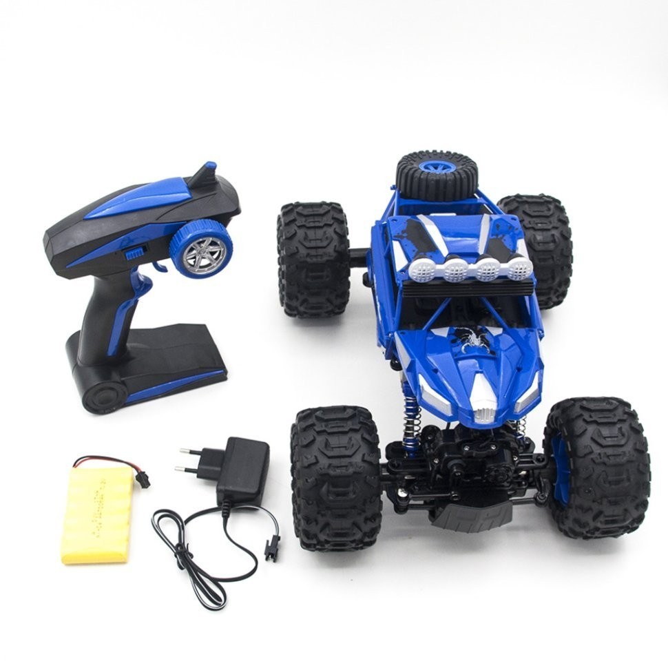 Радиоуправляемый синий краулер амфибия Zegan 1:12 (ZG-C1221W)