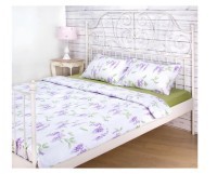 Кпб 1,5 спальный &quot;глициния&quot; под 150*215 -1шт., пр (цвет св.зеленый) 180*220 -1шт., нав 70*70-2шт SANTALINO (984-729)