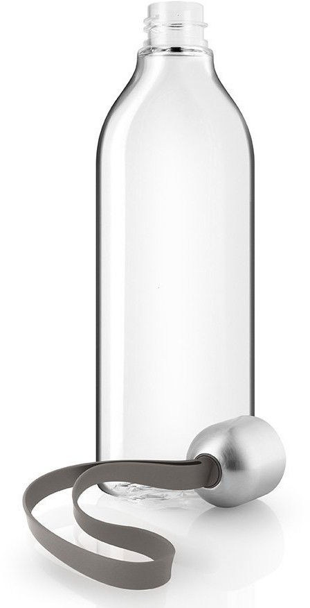 Бутылка плоская, 500 мл, серо-коричневая (71051)
