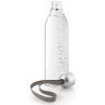 Бутылка плоская, 500 мл, серо-коричневая (71051)
