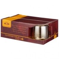 Набор стаканов из 6 шт &quot;гречишный мед&quot; 310 мл Акционерное Общество (194-748)