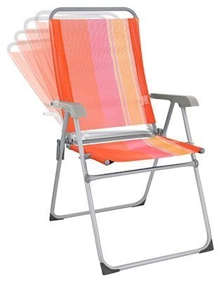 Складное алюминиевое кресло Boyscout Orange 61176 (62849)