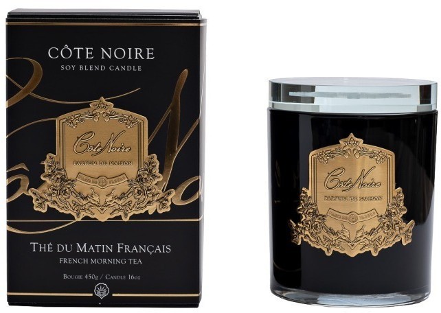 Свеча ароматическая French Morning Tea в стакане в упаковке 450 гр. (TT-00014719)