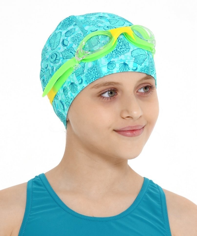 Очки для плавания Dikids Green, детский (1431429)