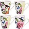 Набор кружек 340 мл 4 шт Цветы LORAINE (26582-Н1)