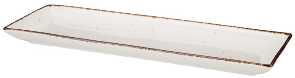 Блюдо bronco "nature" прямоугольное  40,5*13,5*2,5 см мал. уп. = 2 шт (263-1272)