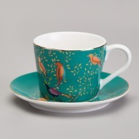 Кофейный набор lefard &quot;golden birds&quot; на 2 пер. 4 пр. 120 мл (419-133)