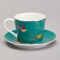 Кофейный набор lefard &quot;golden birds&quot; на 2 пер. 4 пр. 120 мл (419-133)