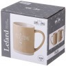 Кружка "tea time" 520 мл кремовая Lefard (260-987)