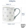 Кружка фарфоровая Pawfect Cat Parent Mikasa WHITE 280 мл MKCANPAWS