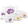 Чайный сервиз Flowers, 6 персон, 14 предметов - AL-514IR-E11 Anna Lafarg Emily