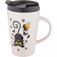 Кружка &quot;котомания&quot; 450мл Lefard (756-283)