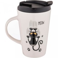 Кружка &quot;котомания&quot; 450мл Lefard (756-283)