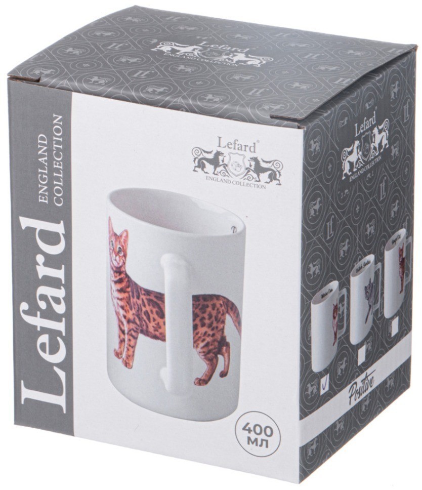 Кружка lefard "maine coon" 400мл 8*7*10.8cm (260-933)