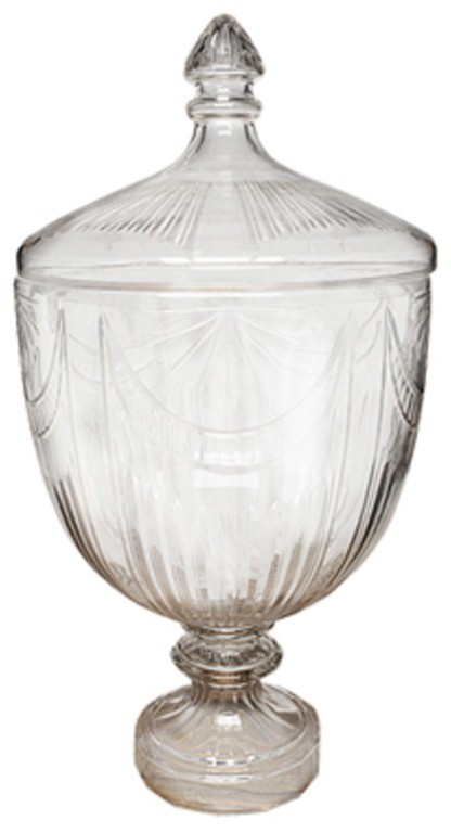 Ваза Трофи 2210F, хрусталь, clear, ROOMERS FURNITURE