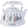 Чайник agness  эмалированный серия "family farm", 3 л (934-627)