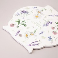 Подставка под горячее agness &quot;flower story&quot; 16*16*1 см (358-2189)