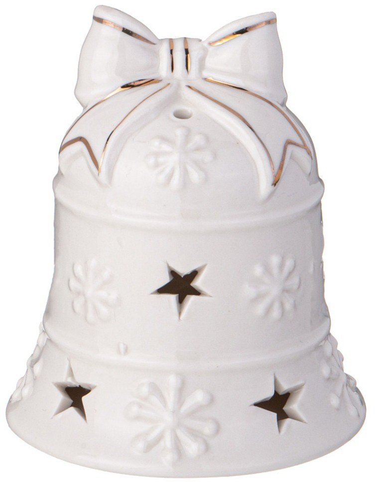 Фигурка "колокольчик" с led-подсветкой 8,5*8,5*9,9 см Lefard (146-2127)