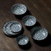 Чаша 18913, 18,8 см, фарфор, blue, TOKYO DESIGN