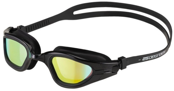 Очки для плавания 25DEGREES Rocky Black Mirror (2109227)