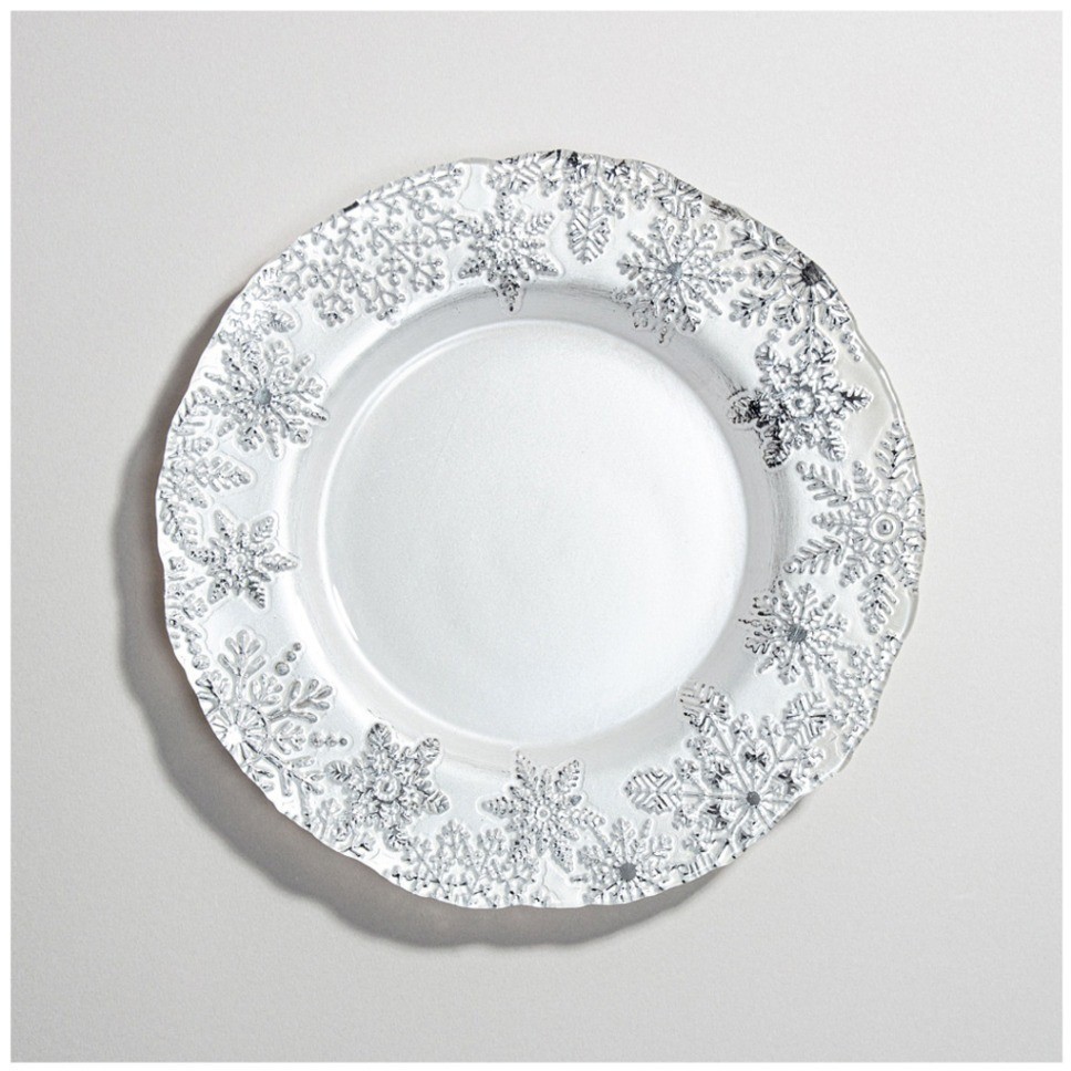 Тарелка закусочная "celebration white" 21 см мал уп.-4шт мин.партия Lefard (338-106)