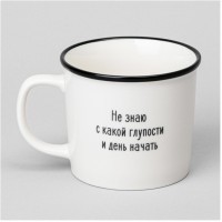 Кружка lefard &quot;мысли&quot; 370мл (260-1016)