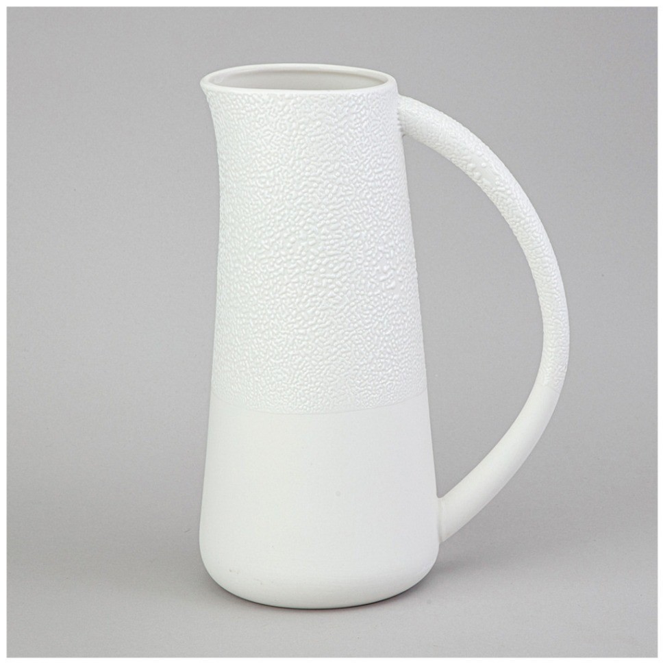 Ваза коллекция "жемчужина" 18,2*11,5*25,3см цвет: белый Lefard (374-129)