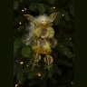 Подвеска фея 31х2х5 см оранжевая/золото (83946)