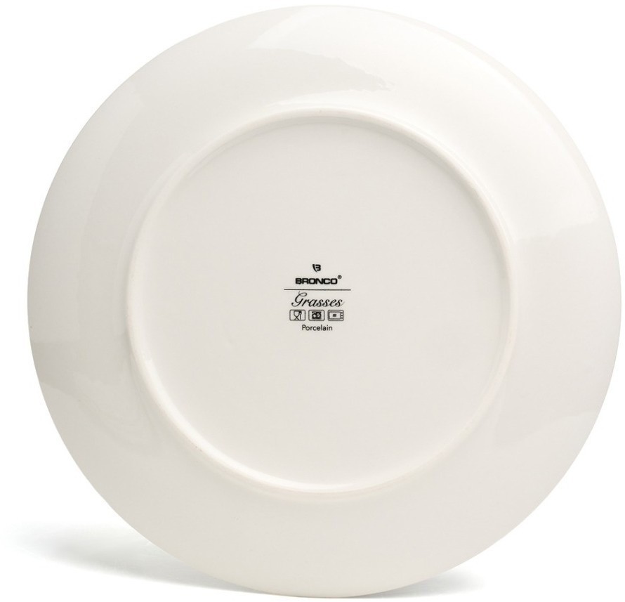 Набор тарелок обеденных bronco "grasses" 4 шт. диаметр=27 см (191-338-1)