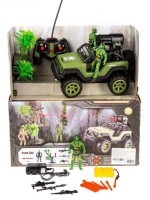 Радиоуправляемый джип Zhorya (стреляет ракетами, солдаты) (ZYB-B3022)