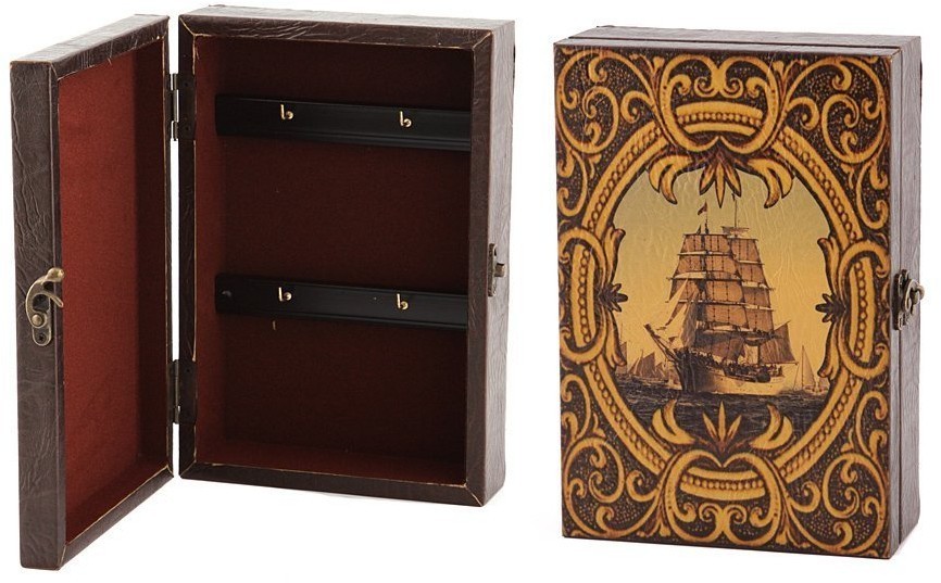 Ключница "парусник" 25*17*7 cm. Polite Crafts&gifts (184-064)