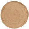 Ковер из джута круглый базовый из коллекции ethnic, 150 см (73328)