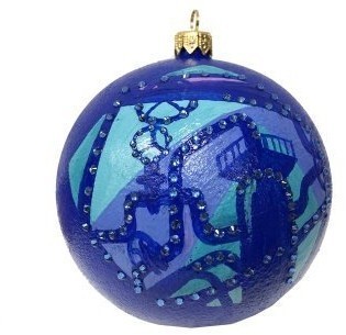 Новогодний шар Газ 5 с кристаллами Swarovski (2156)