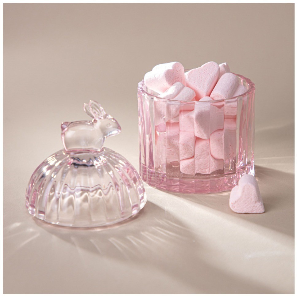 Емкость для хранения с крышкой "sunny" purple 8х8х13,5 см Lefard (196-121)