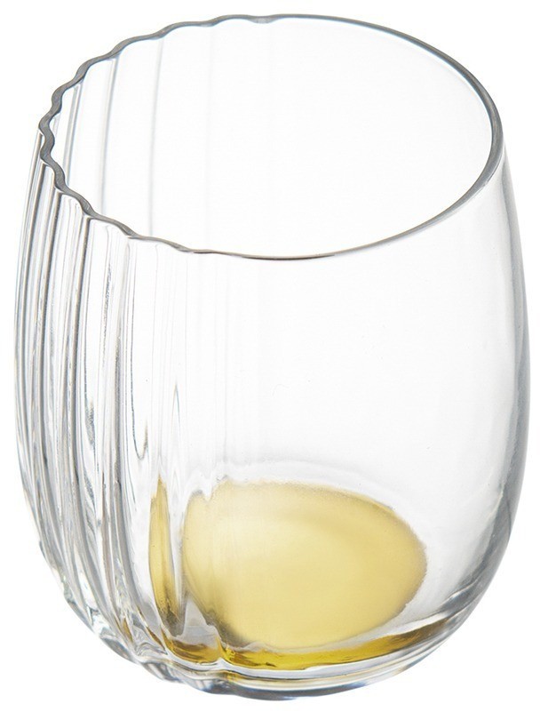 Набор стопок alice в подарочной упаковке, 70 мл, золотистые, 2 шт. (76632)