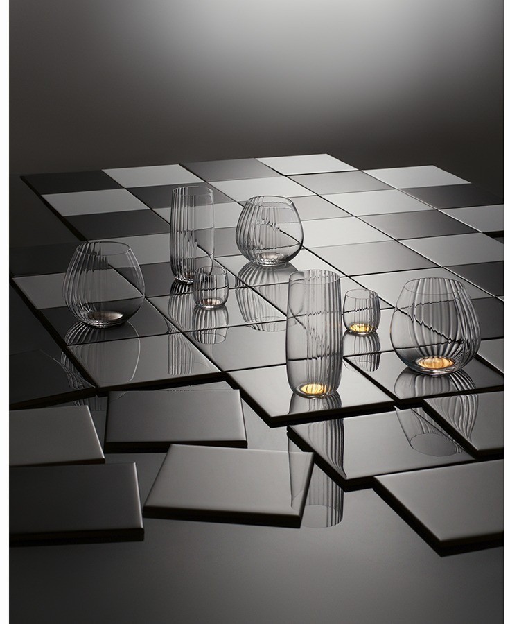 Набор стопок alice в подарочной упаковке, 70 мл, золотистые, 2 шт. (76632)