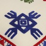Подушка декоративная по мотивам чувашских орнаментов из коллекции cultural heritage, 45х45 см (77718)