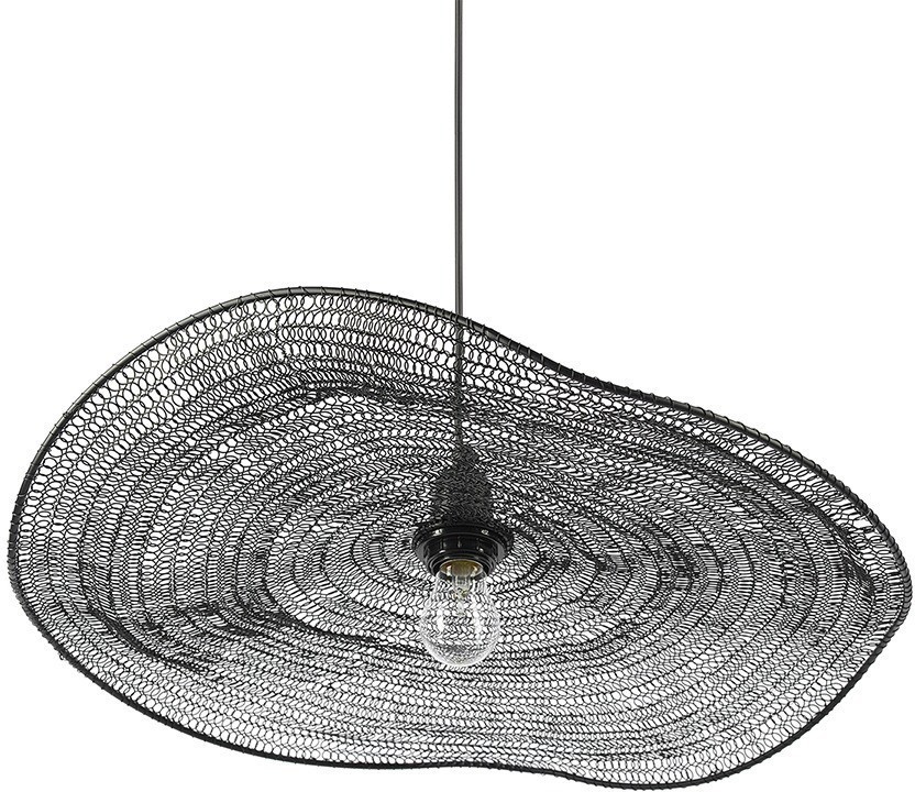 Светильник подвесной vinger, 53х11 см, черный (76199)