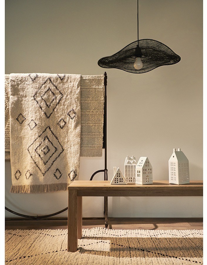 Светильник подвесной vinger, 53х11 см, черный (76199)