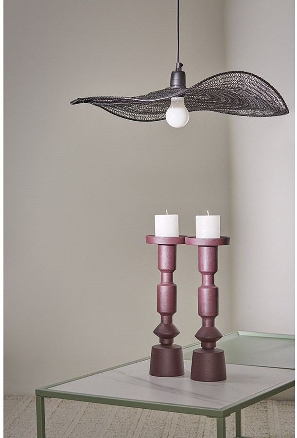 Светильник подвесной vinger, 53х11 см, черный (76199)