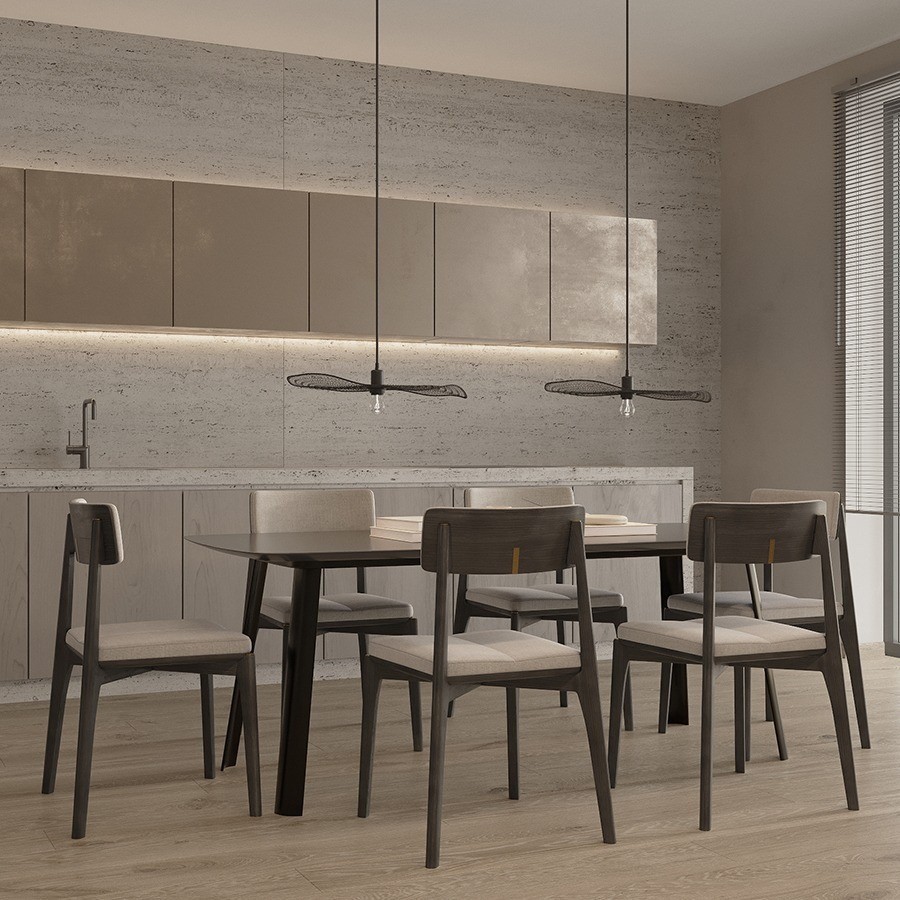 Светильник подвесной vinger, 53х11 см, черный (76199)