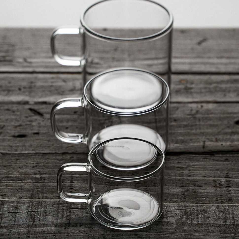 Кружка CP-05/2, Боросиликатное стекло, clear, SAMADOYO