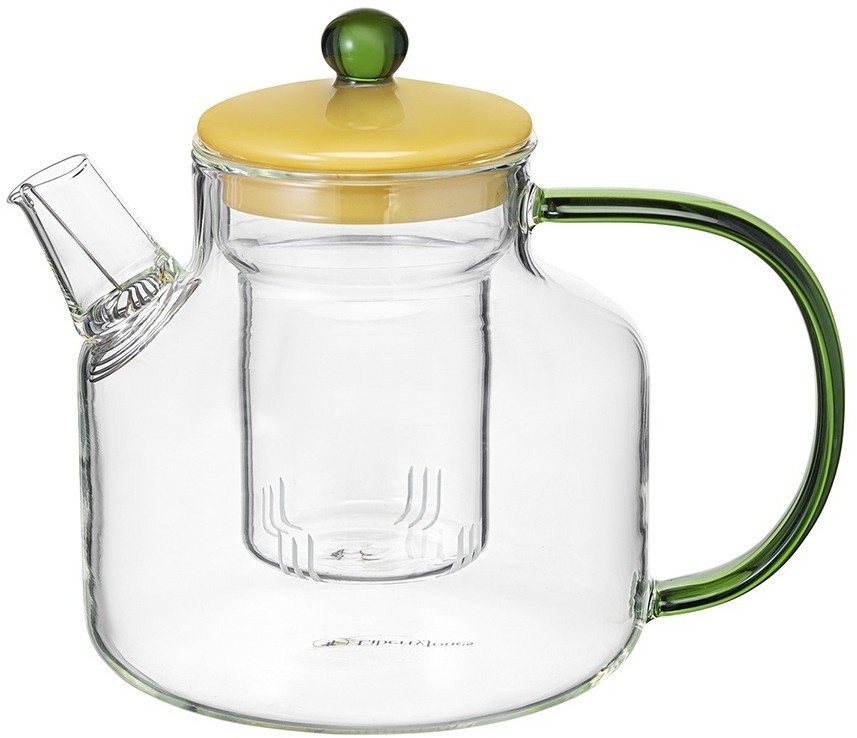 Чайник заварочный orb, 1,2 л, желтый/зеленый (78265)