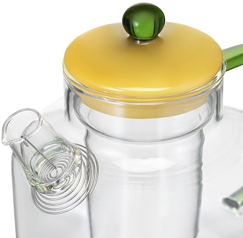 Чайник заварочный orb, 1,2 л, желтый/зеленый (78265)