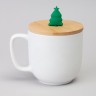 Кружка lefard winter story 390мл с бамбуковой крышкой мал.уп.=6шт (756-467)