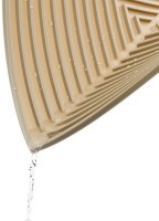 Коврик для сушки посуды dry flex, 34,5х31,5 см, бежевый (77268)