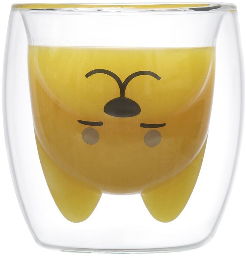 Чашка стеклянная с рисунком dog, 250 мл (74361)